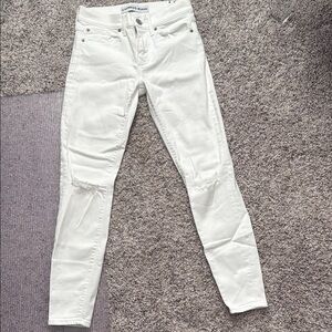 Express White Jean legging